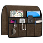 Wall shelf organizer