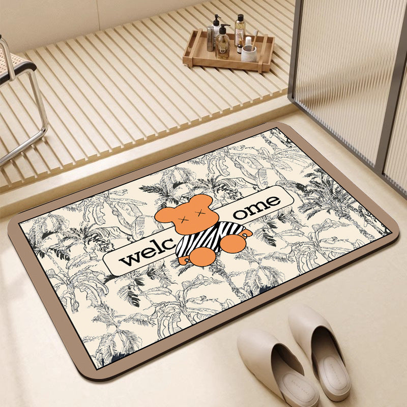 Artistic Cartoon Entrance Mat