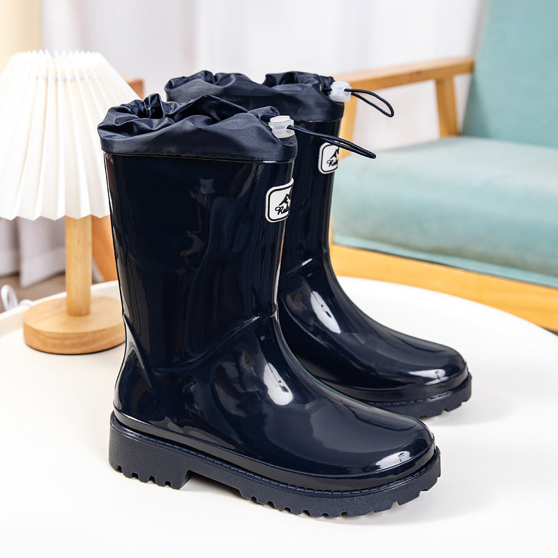 Sylis High-quality and stylish rubber boots with adjustable lacing system Heidi-Mode