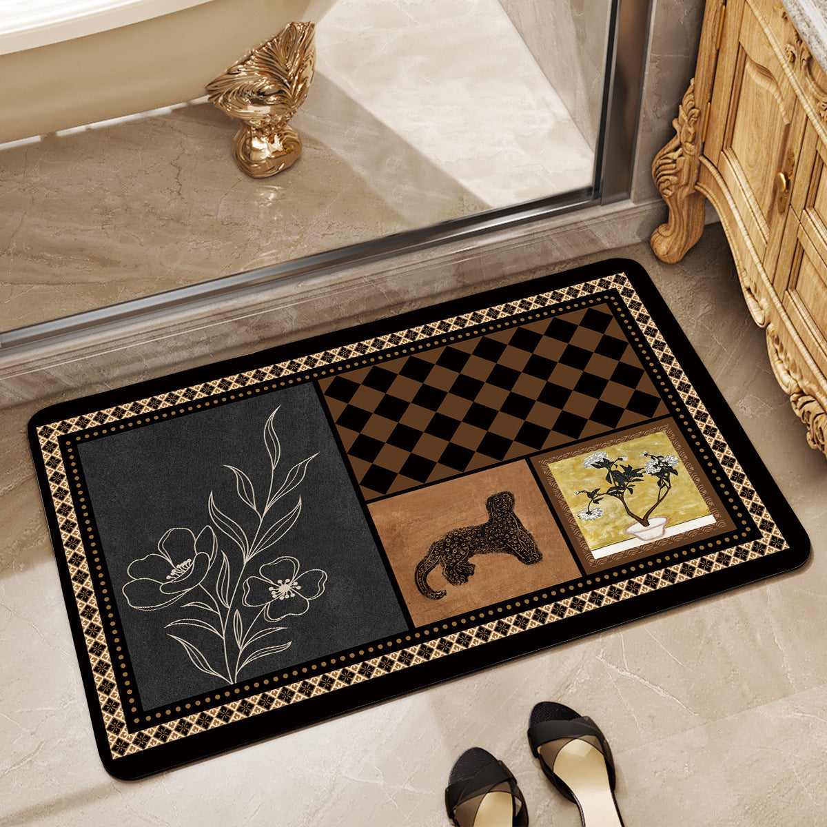 Stylish Decorative Bath Mat
