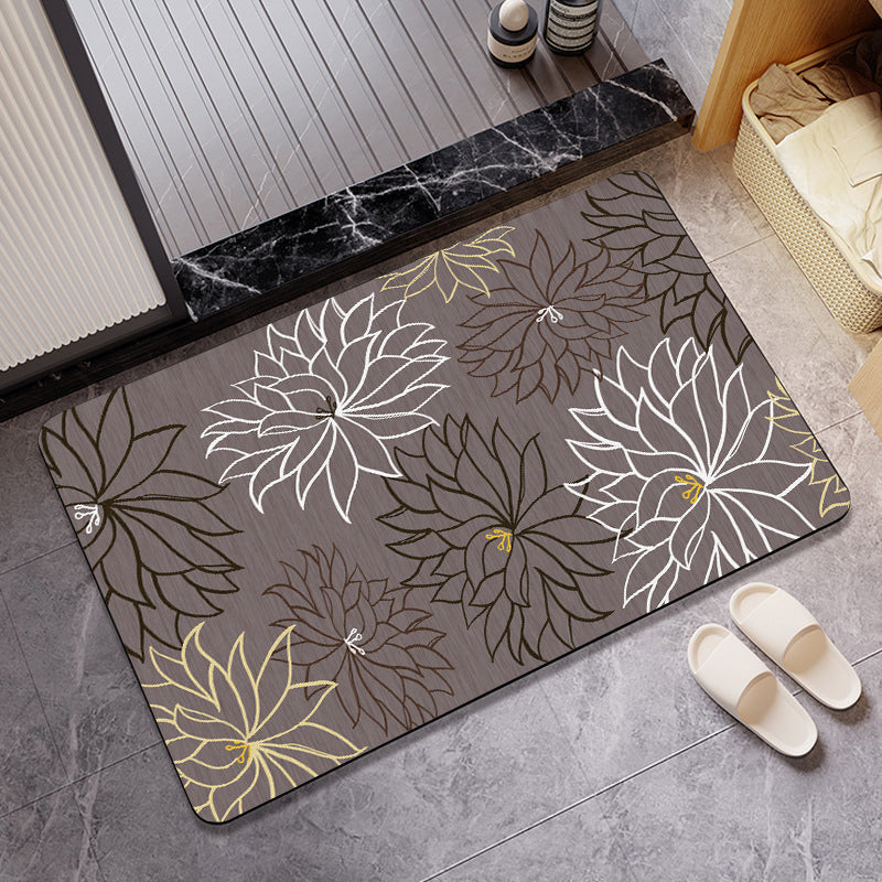 Stylish Patterned Bath Mat