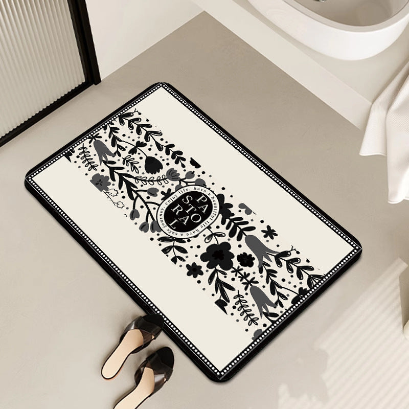 Decorative Motivational Bath Mat