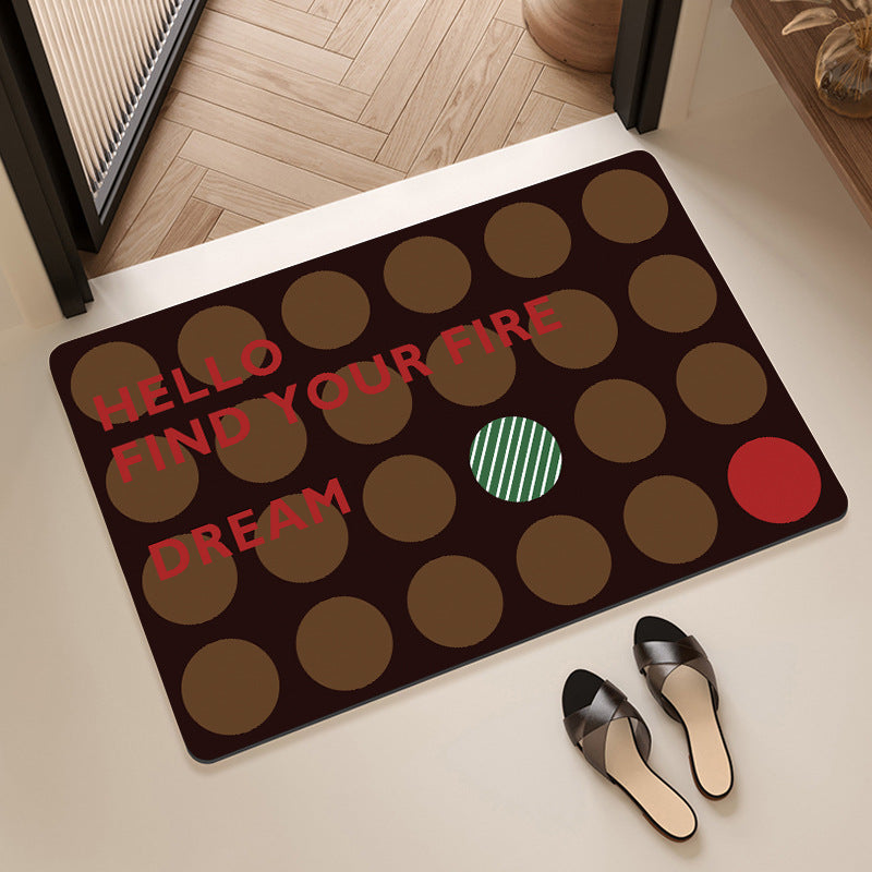 Decorative Honeycomb Bath Mat