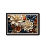 Floral Patterned Bath Mat