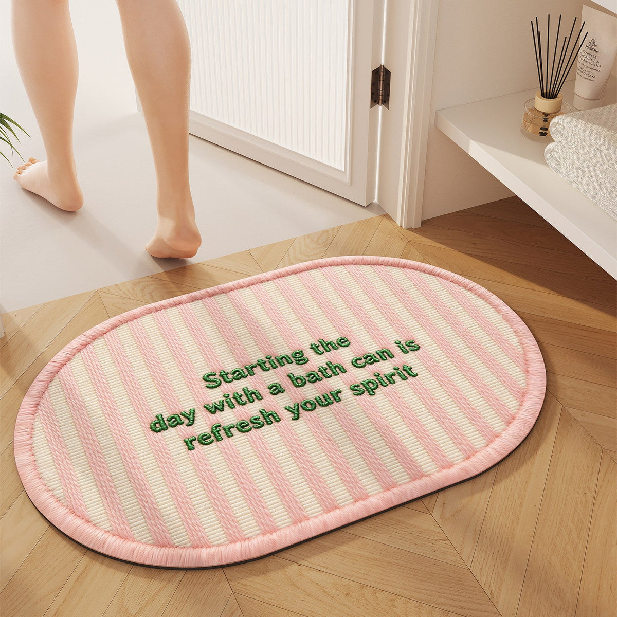 Soft Cotton Bath Mat