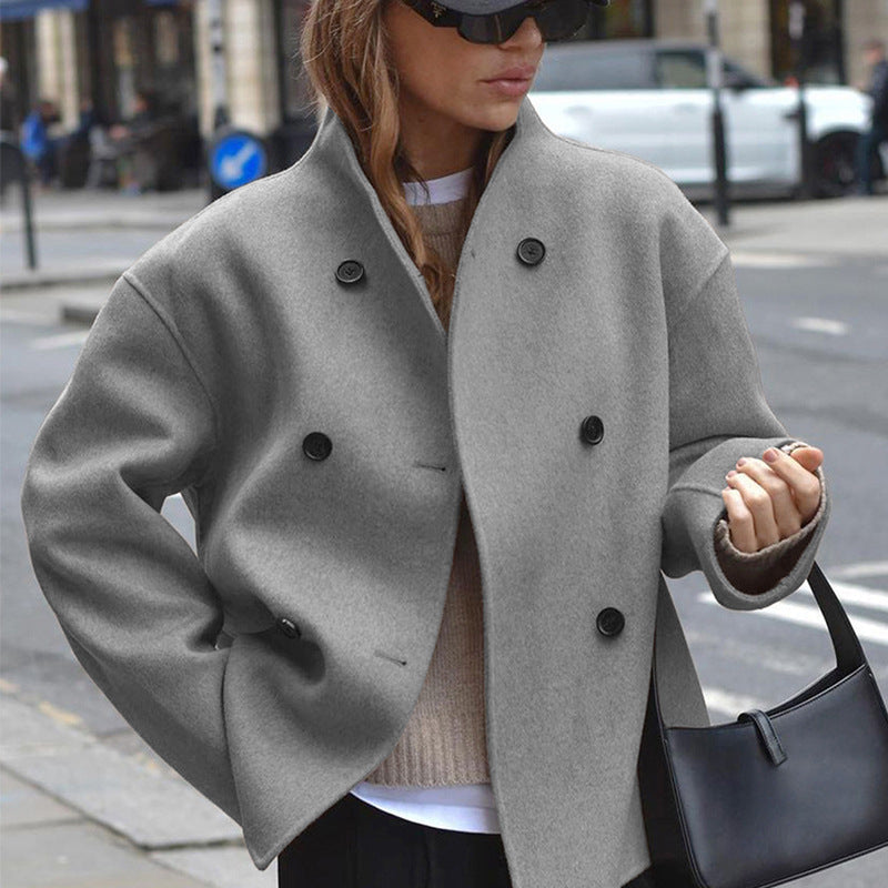 Sylis trendy oversized with button closure