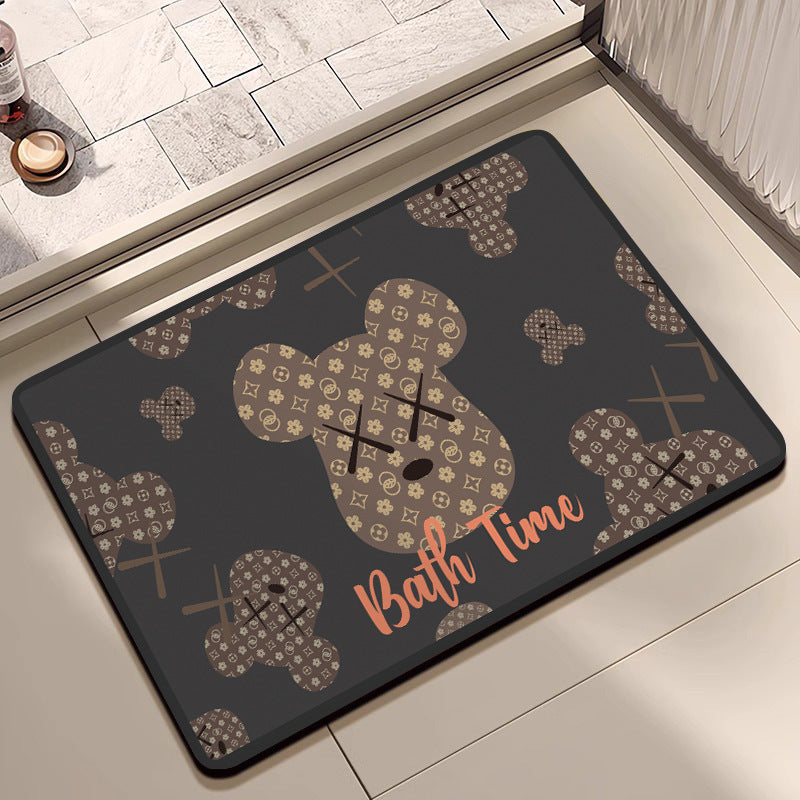 Cute Cartoon Character Bath Mat