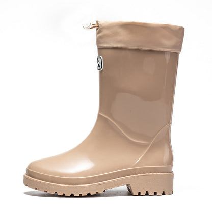 Sylis High-quality and stylish rubber boots with adjustable lacing system Heidi-Mode