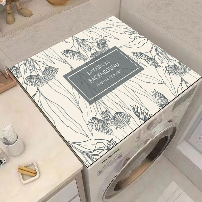 Vintage Floral Decorative Laundry Mat