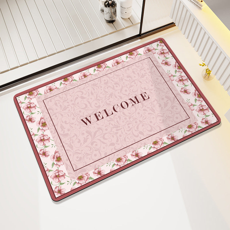 Decorative Honeycomb Bath Mat