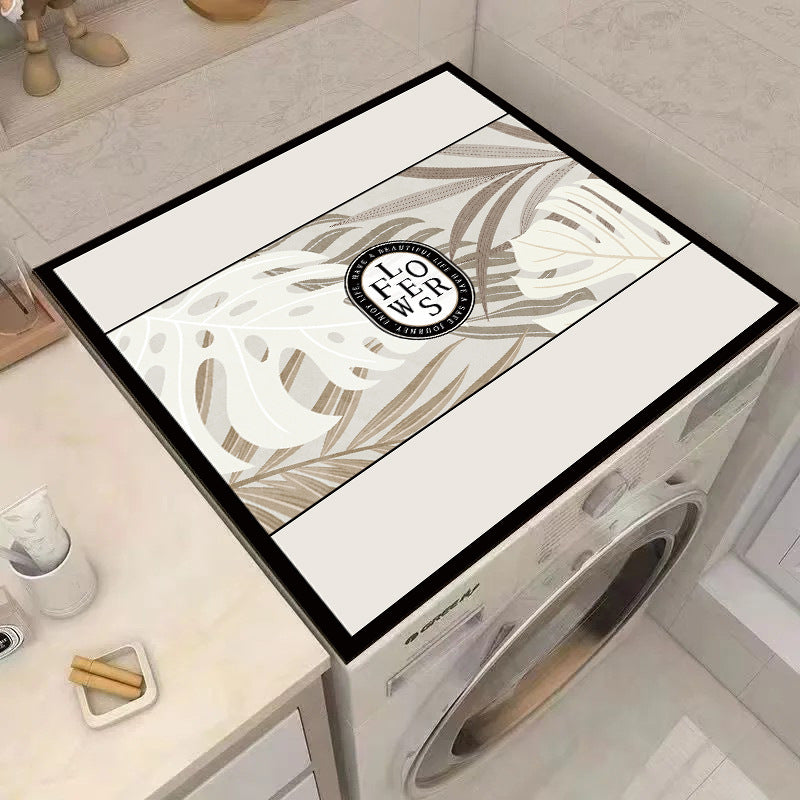Vintage Floral Decorative Laundry Mat