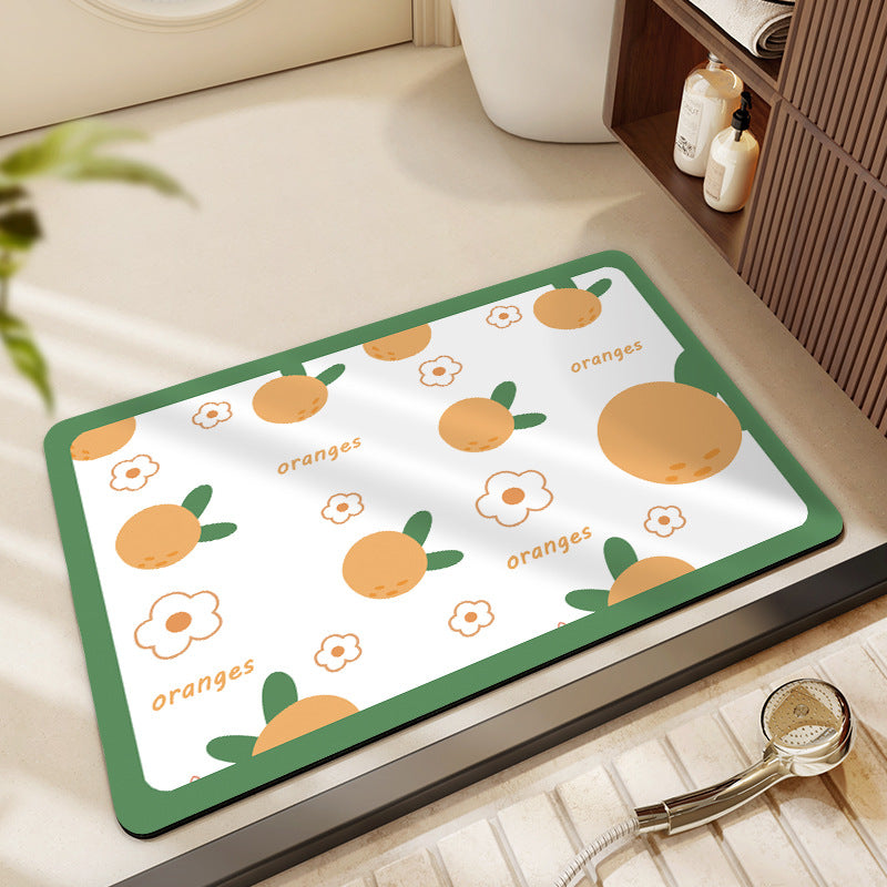 Decorative Honeycomb Bath Mat