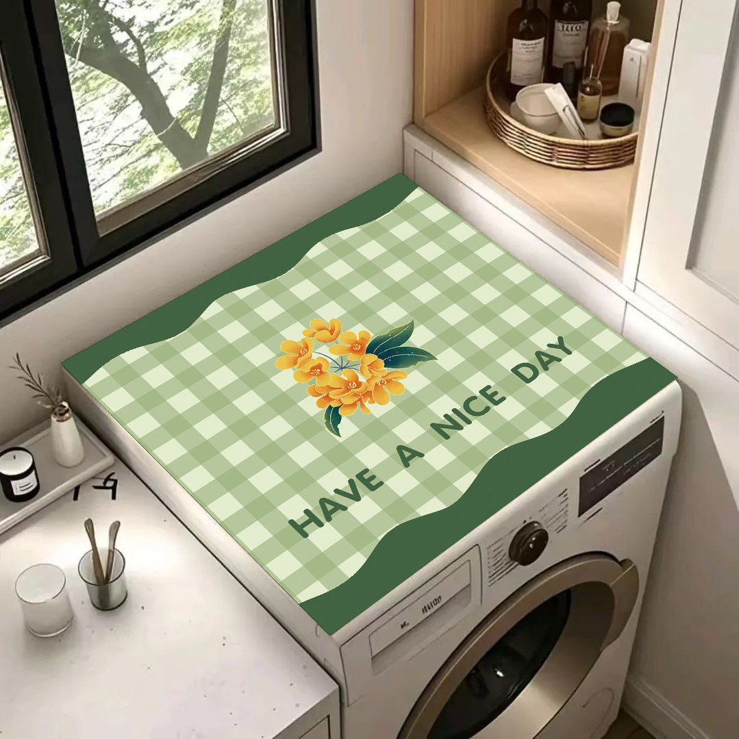 Decorative Laundry Top Mat