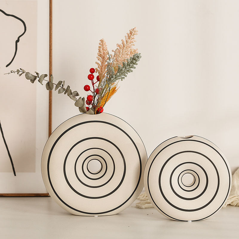 Modern and stylish ceramic vase