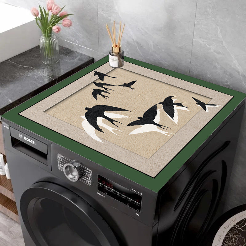 Playful Laundry Topper Mat