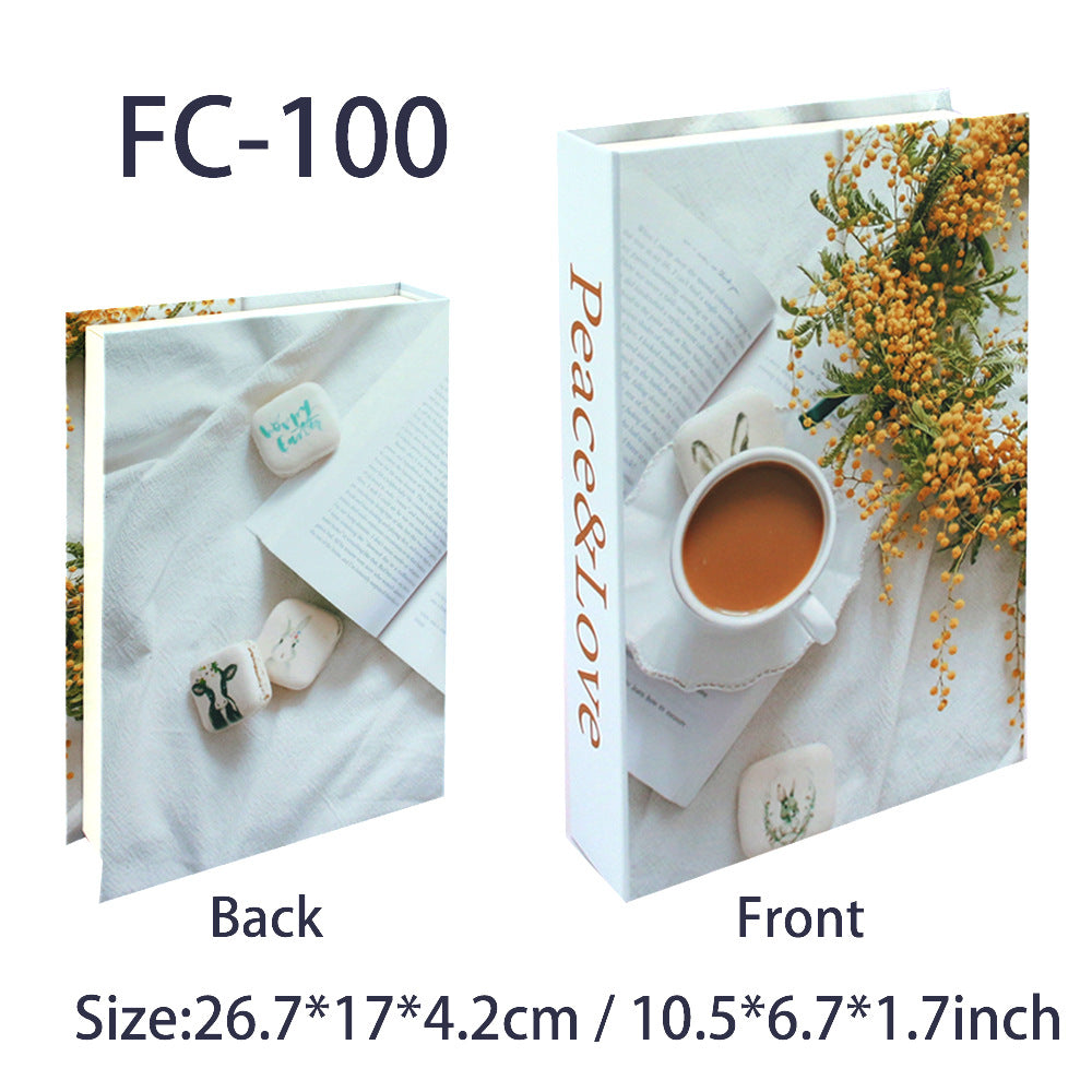 Decorative Hardcover Hidden Storage Book Safe