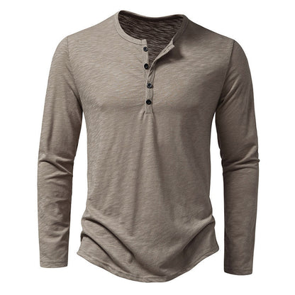 Sylis Long sleeve shirt with buttonless V-neck and breathable fabric Heidi fashion