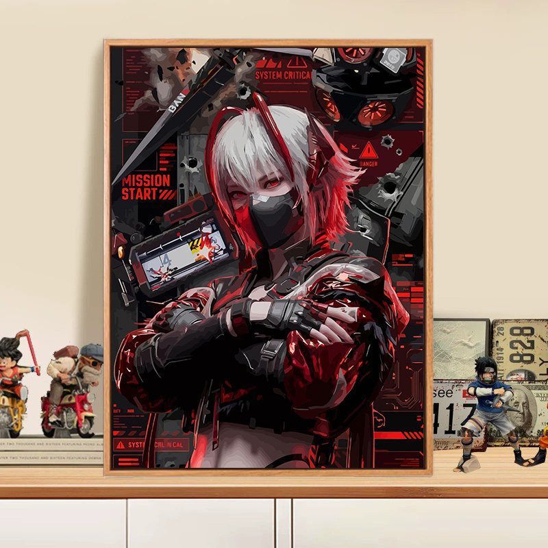 Action Hero Art Print Meroci