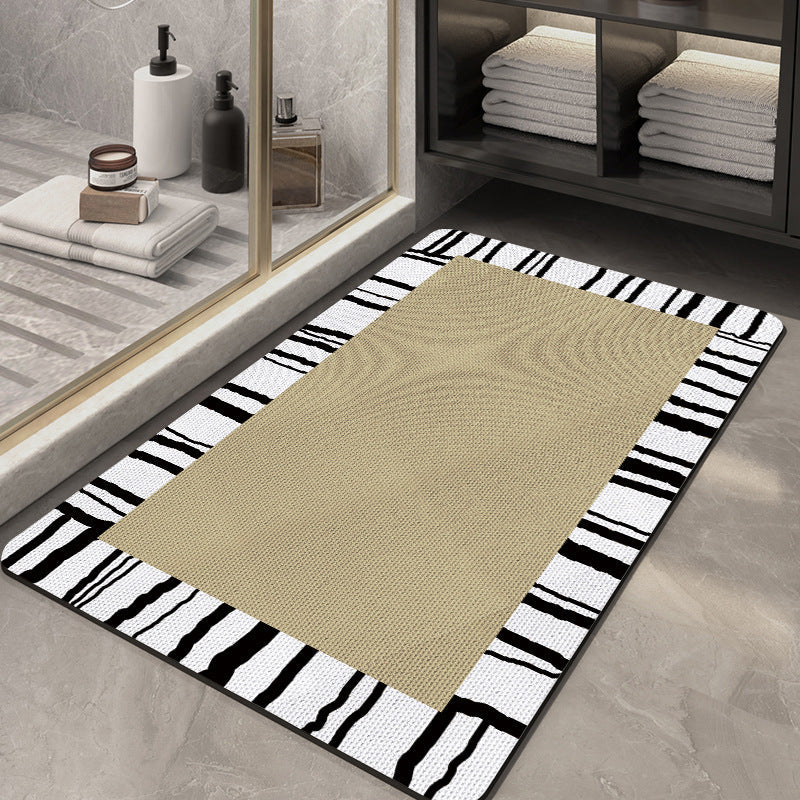 Abstract Modern Bath Mat