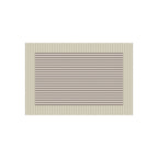 Plush Geometric Bath Mat
