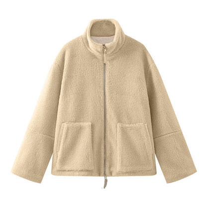 Sylis Oversized Fleece Jacket Heidi-Fashion