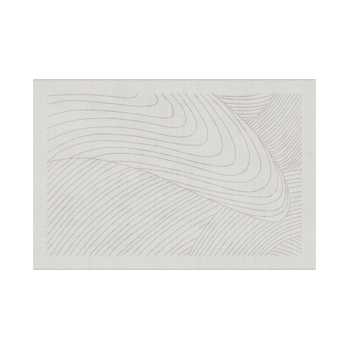 Geometric Patterned Bathroom Mat