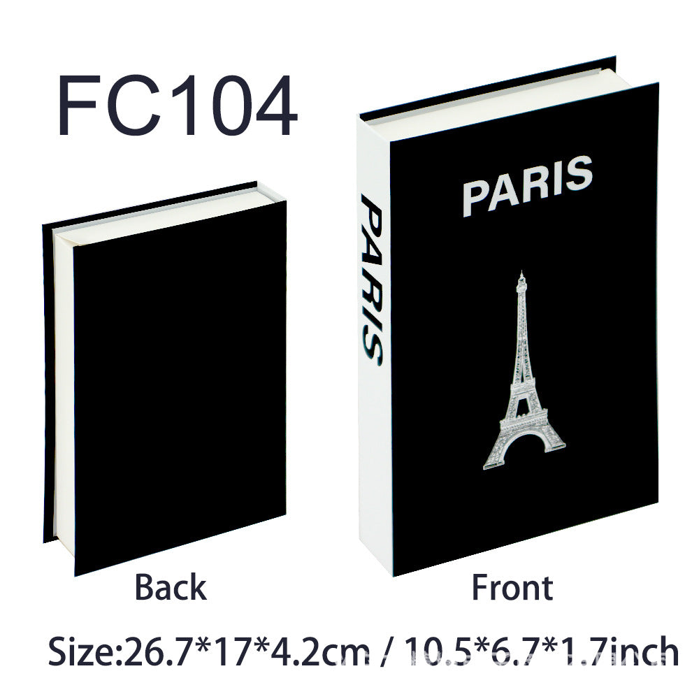 Decorative Hardcover Hidden Storage Book Safe