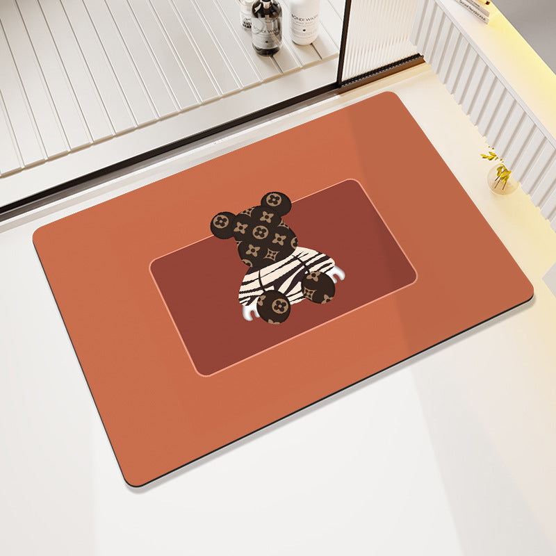 Decorative Cartoon-Themed Floor Mat