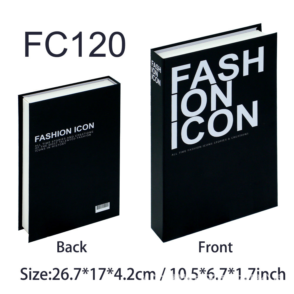 Decorative Hardcover Hidden Storage Book Safe