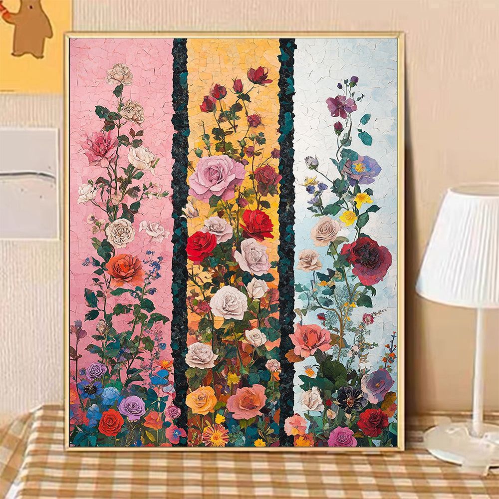 Vintage Floral Artwork Meroci