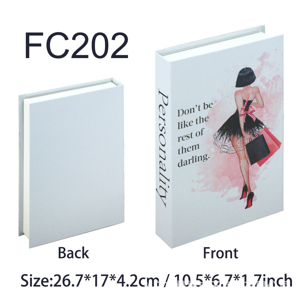 Decorative Hardcover Hidden Storage Book Safe