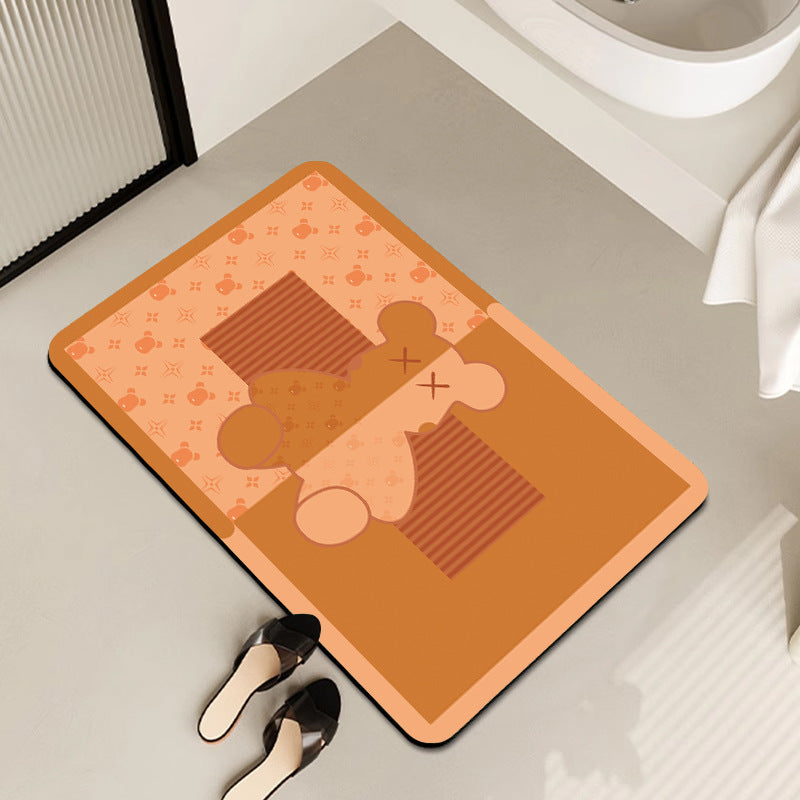 Decorative Cartoon-Themed Floor Mat