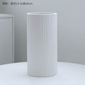 Textured Wood Grain Decorative Vase