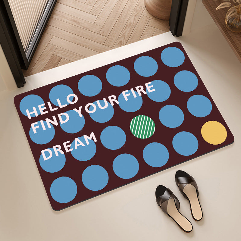 Decorative Honeycomb Bath Mat