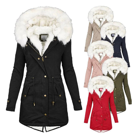 Sylis-Mode - Luxury Lined Women's Winter Coat