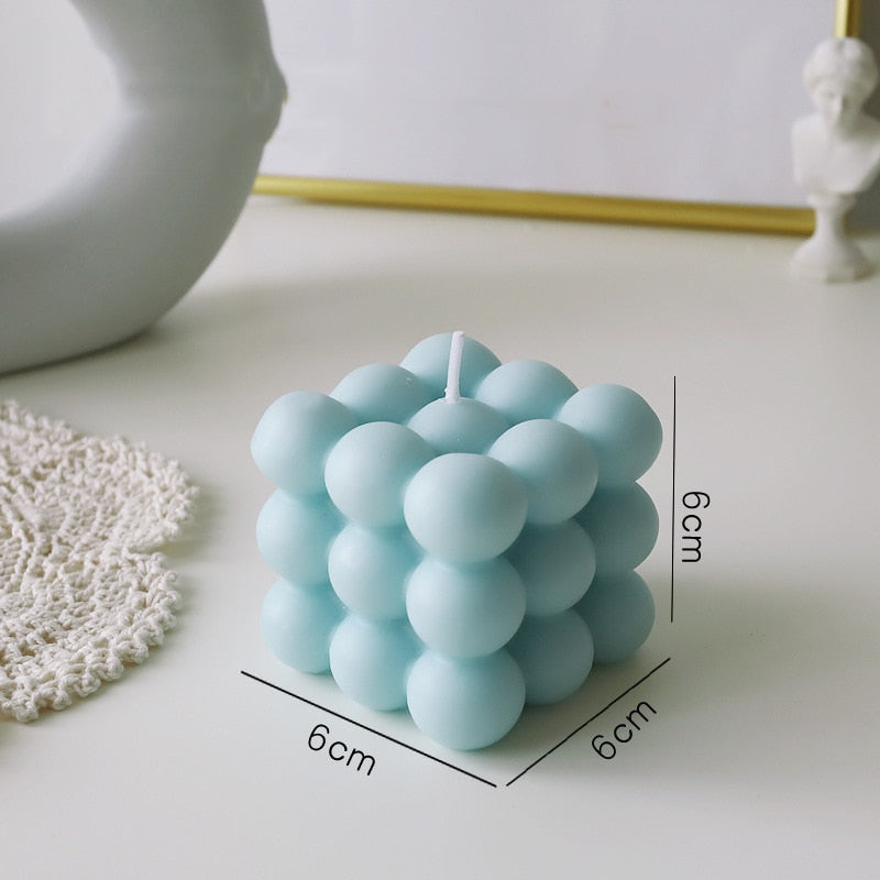 Elegant BubbleGlow Candle Create a Cozy Atmosphere at Home