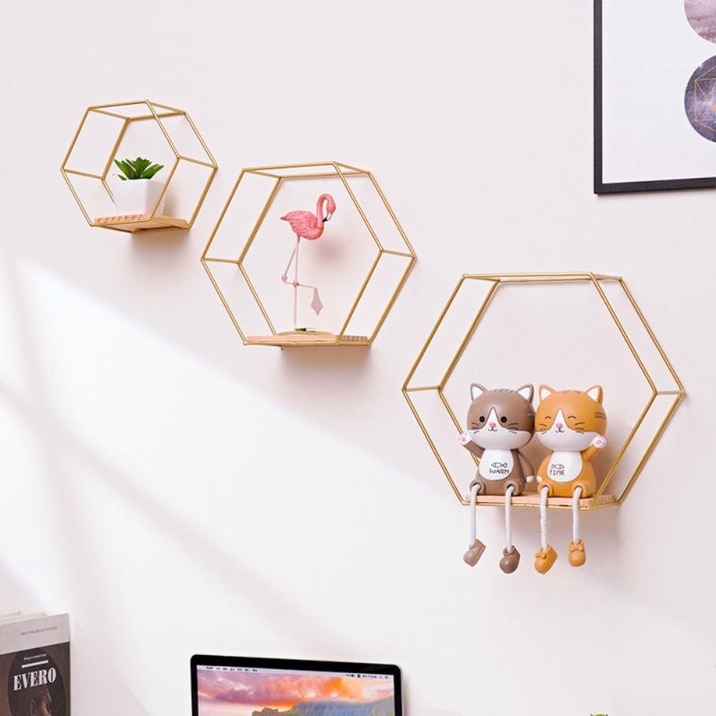 HexaShelf - Stylish Hexagonal Wall Decoration for Your Items