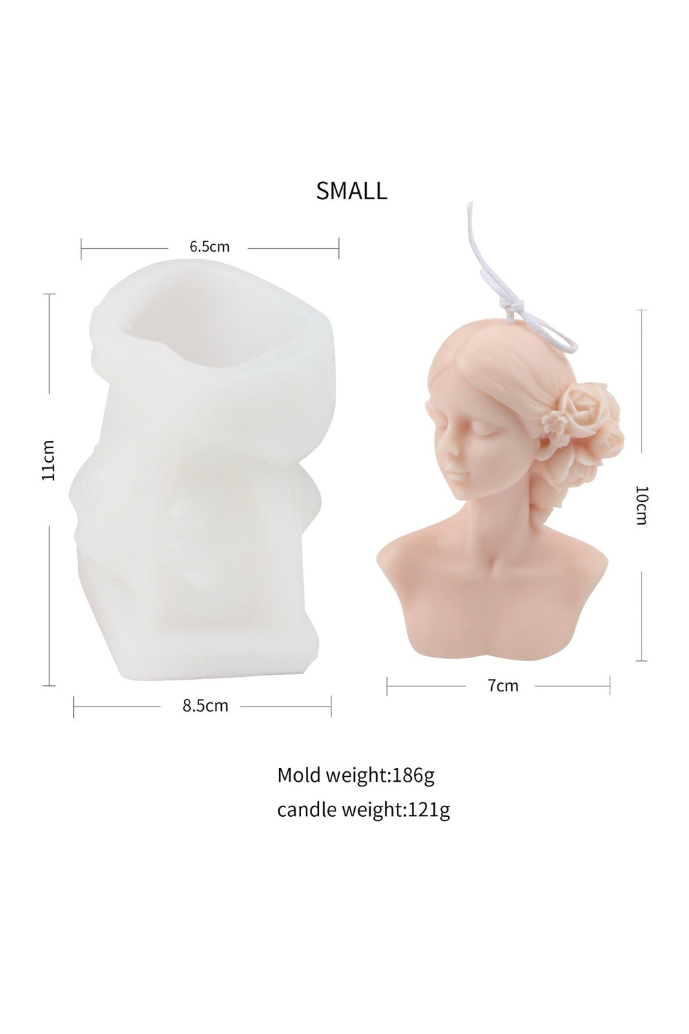 Beauty Candle Shape