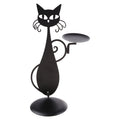Black Cat Candle Holder | Add a touch of mystique to your interior