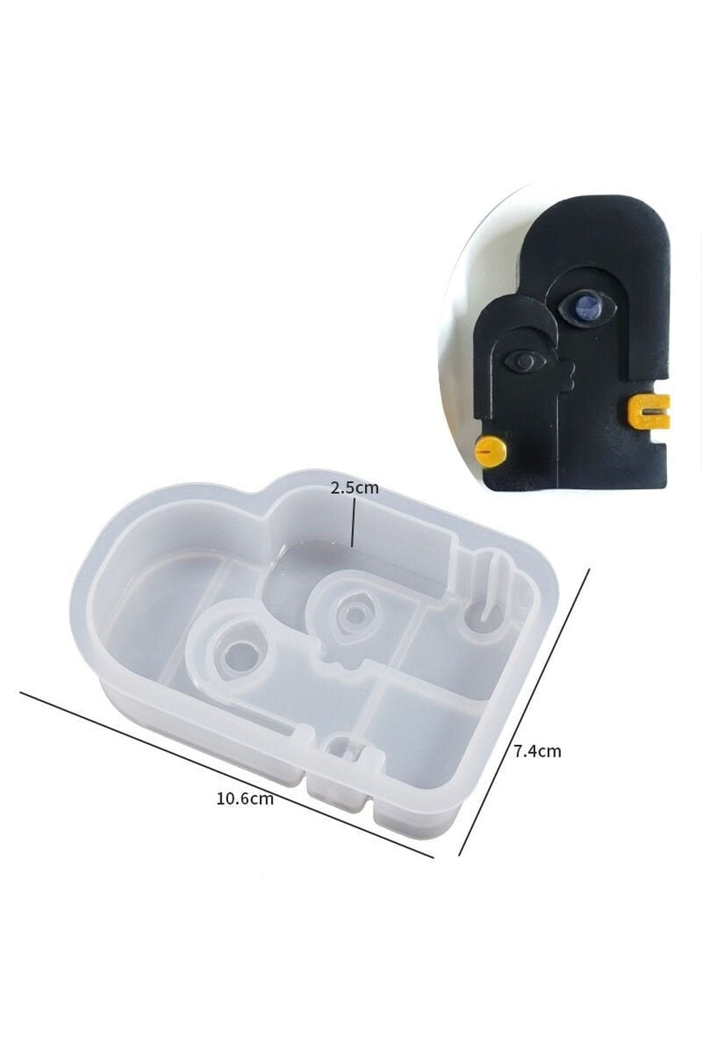Face Shaped Candle Mold