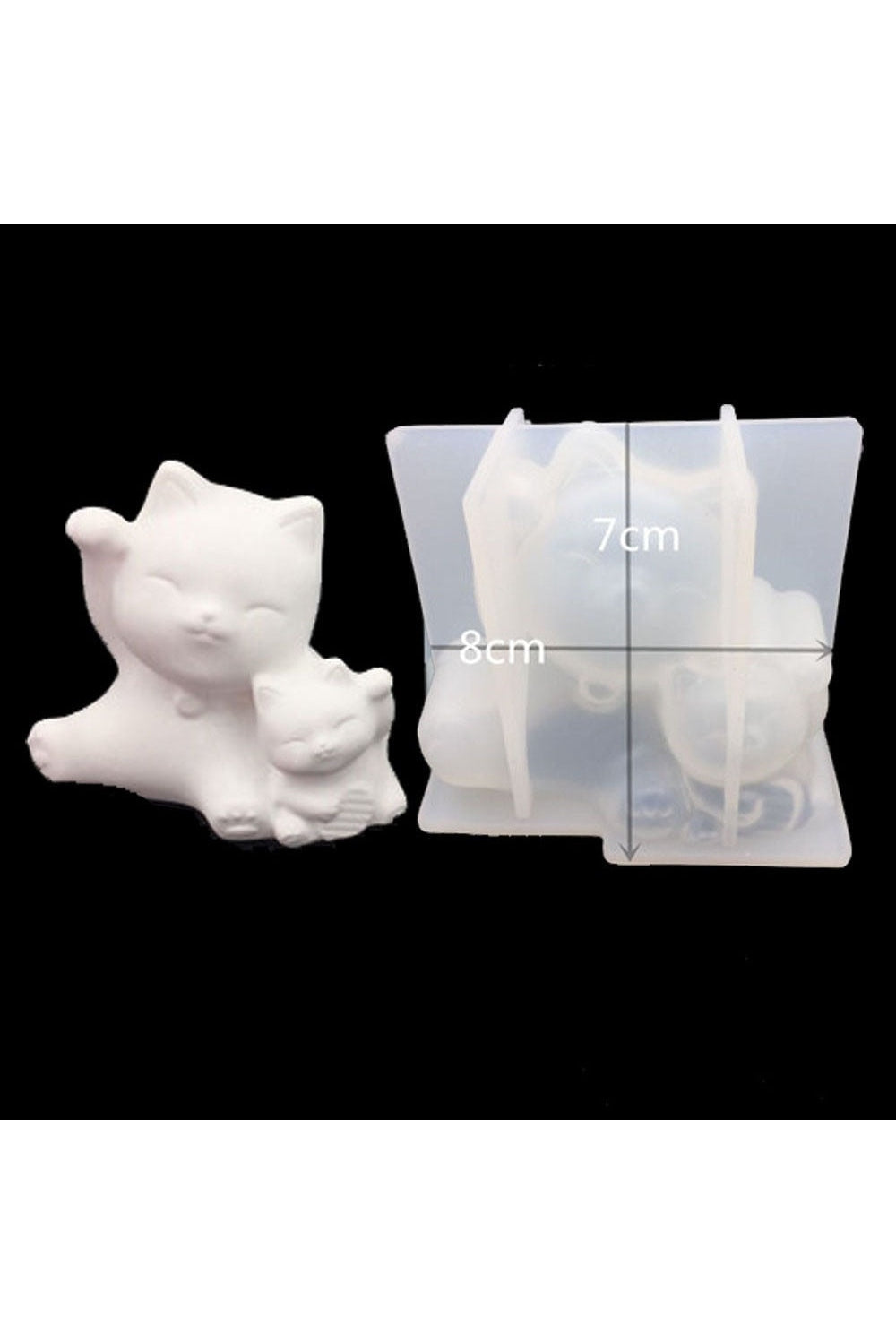 Stereo Bear Candle Shape