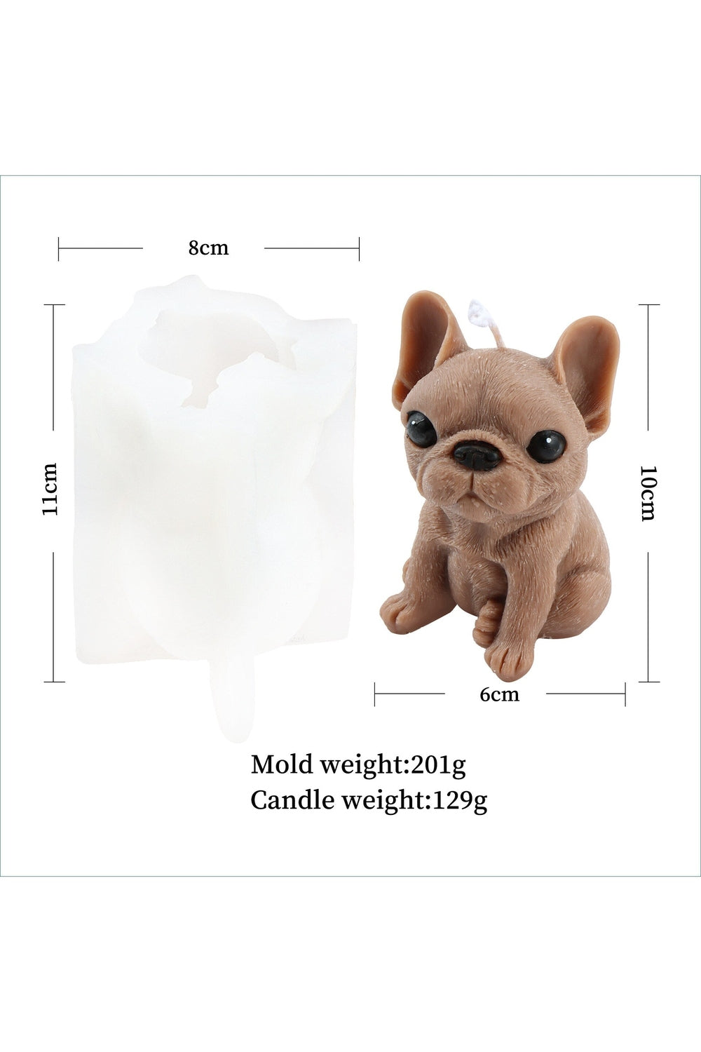 Cartoon Candle Shape