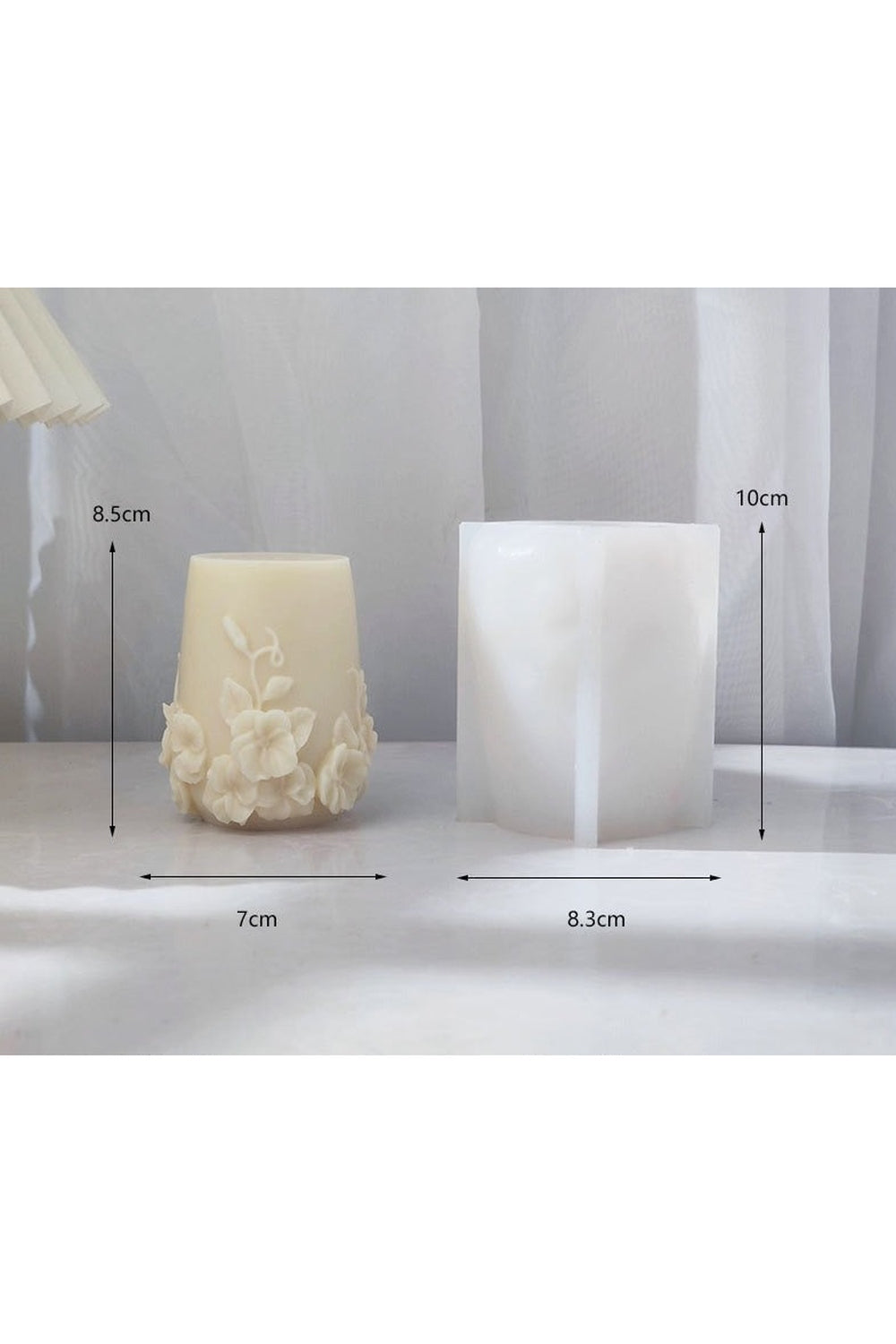 Rattan Flower Candle Shape