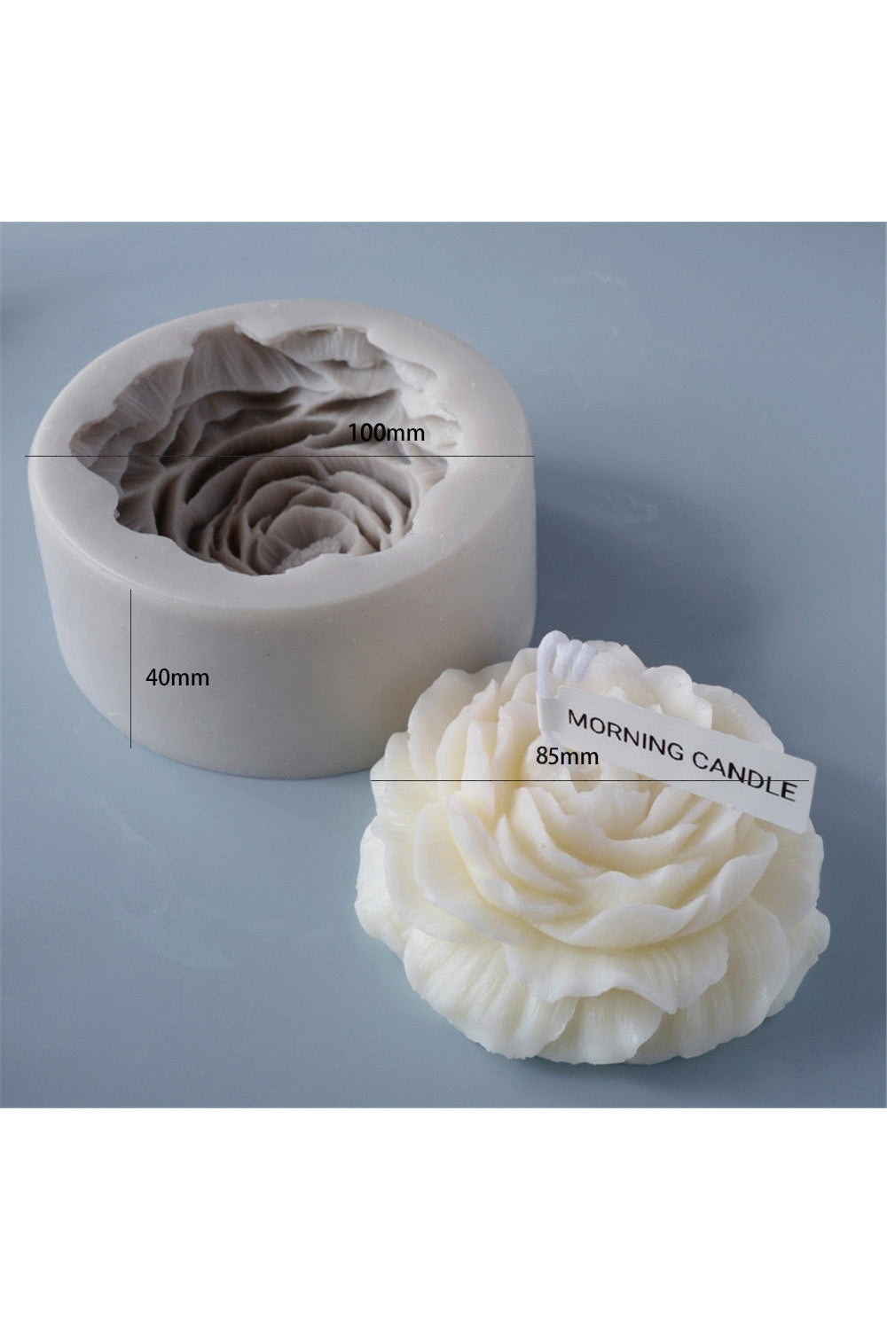Rattan Flower Candle Shape