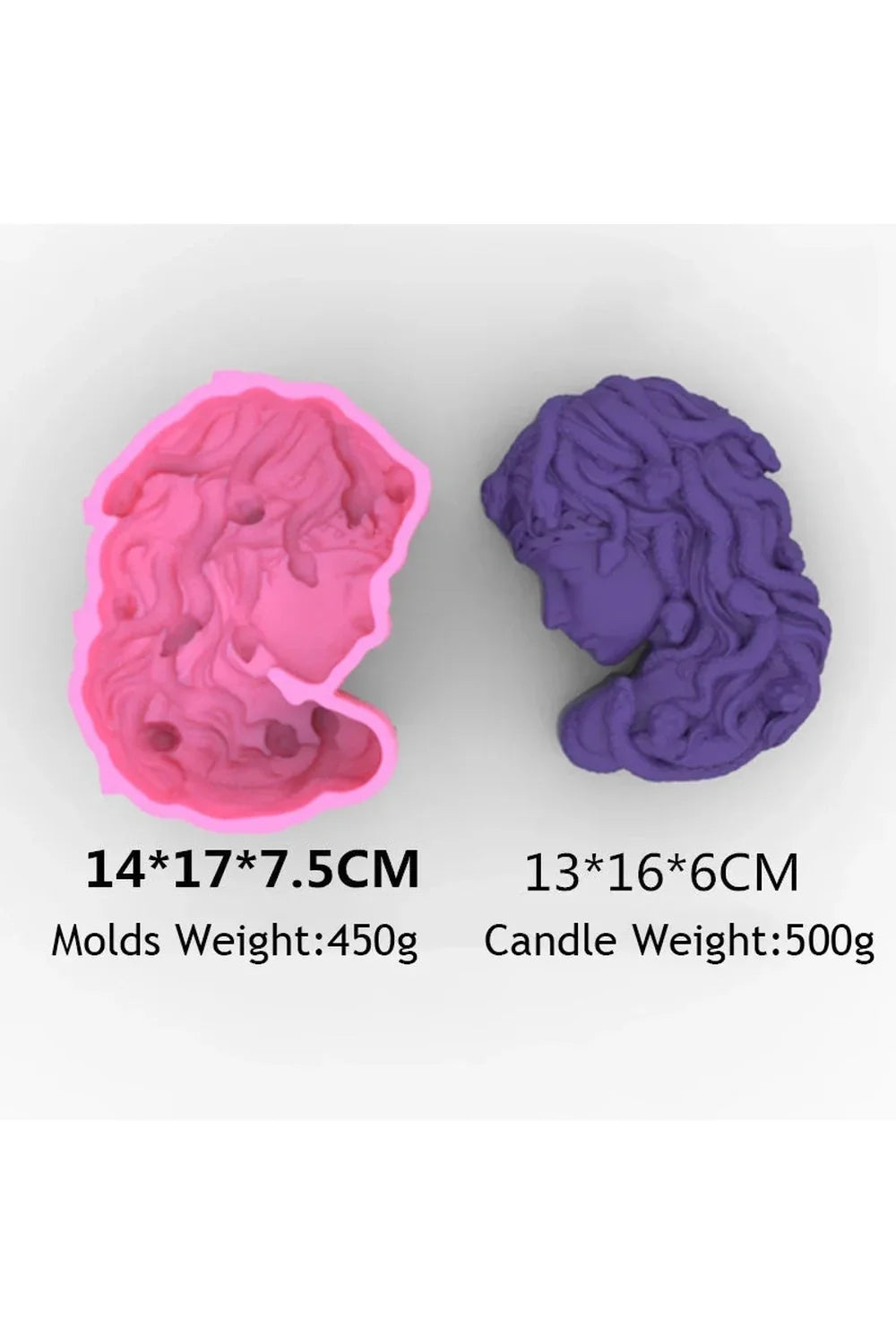 Head Candle Shape DIY