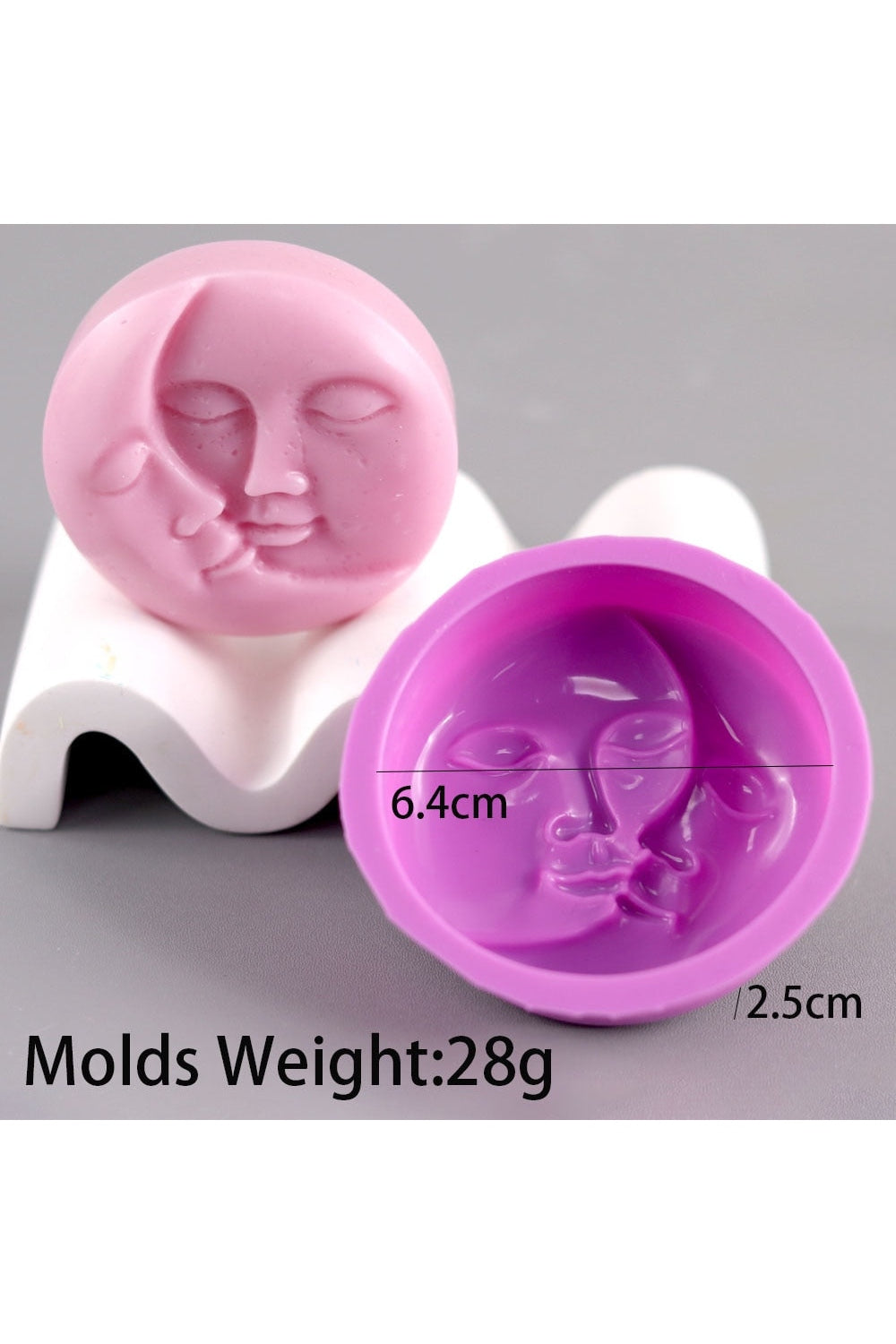 Face Shaped Candle Mold