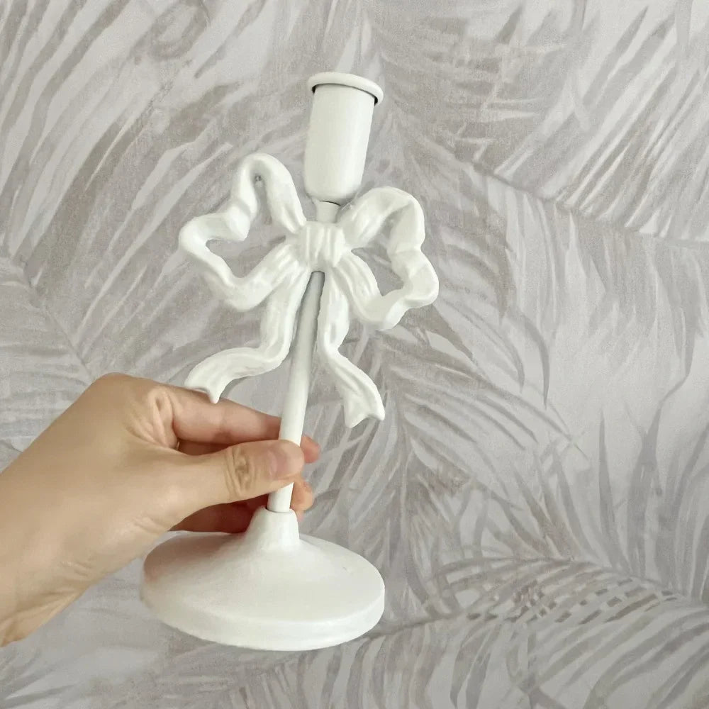 French Wrought Iron Candle Holder