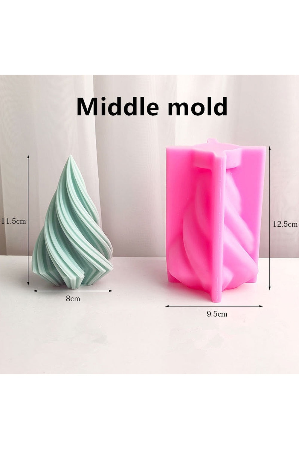 geometric candle shape