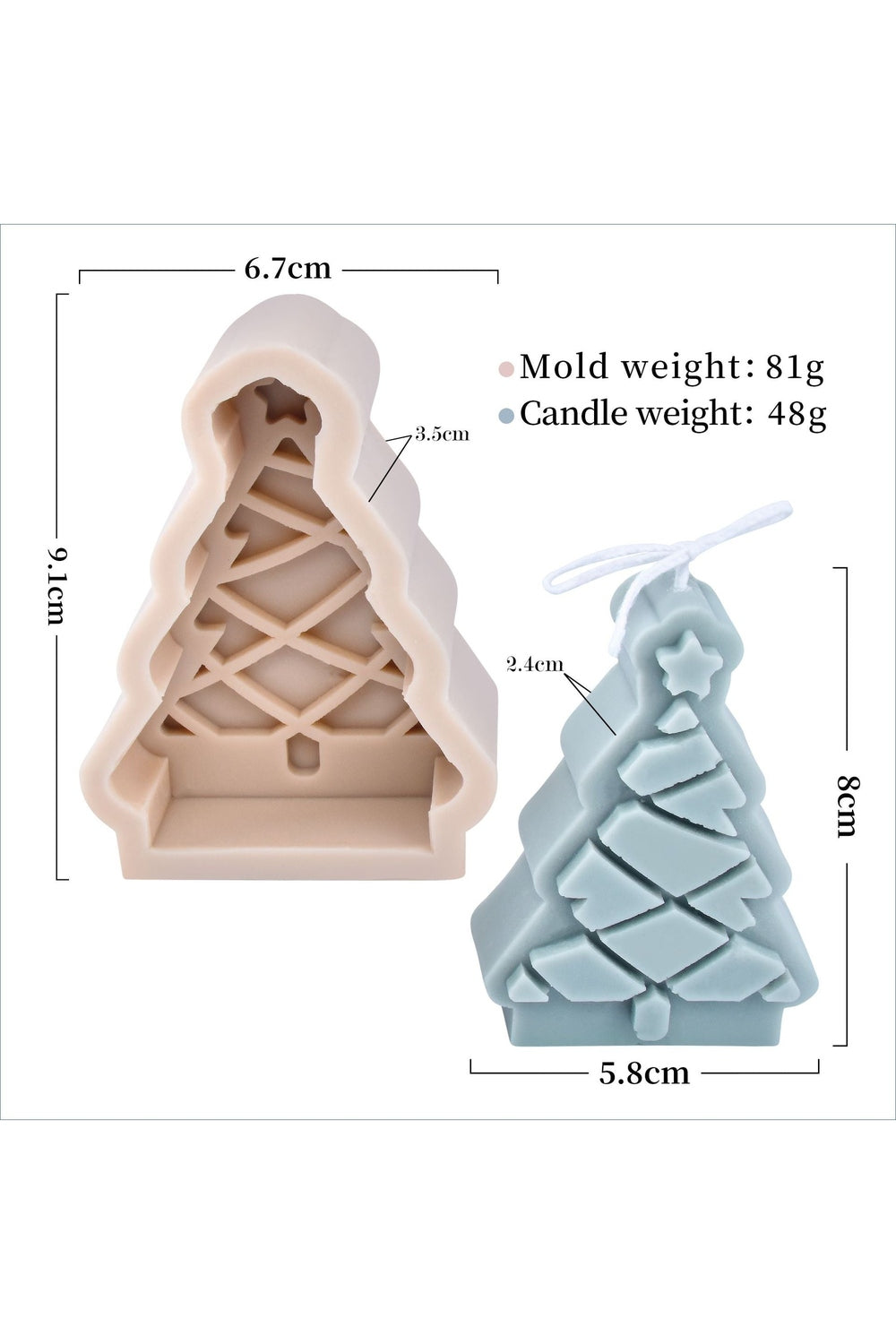 Candle shape