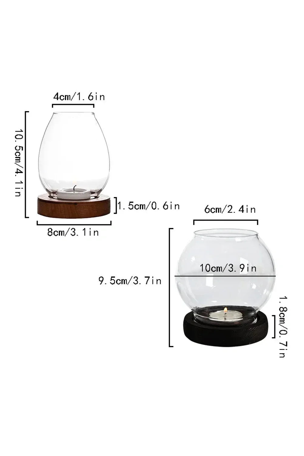 Academy Windproof Candle Holder